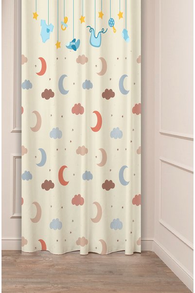 GREENDECOR Moon Cloud Star Baby Design special cu model digital cu imprimeu (...