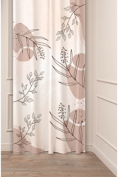 GREENDECOR Bohemian Leaf Sun Vase Culoare Bej Design special Imprimat digital...