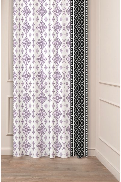 GREENDECOR Perdele de fundal modernă și elegantă, autentică, anatoliană, cu m...