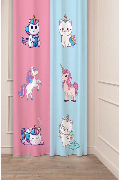 GREENDECOR Unicorn pisică unicorn Design special cu model digital cu imprimeu...