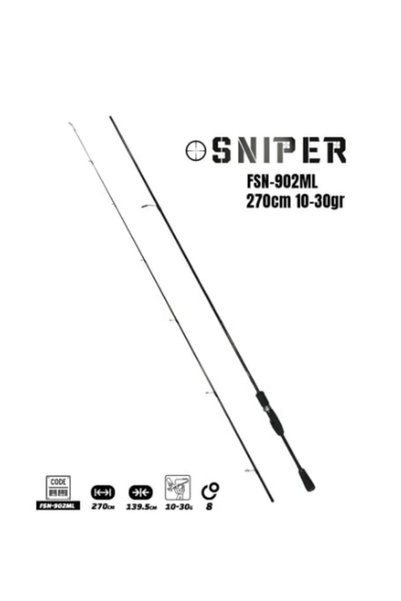 Fujin Sniper 270cm 10-30gr Spin Kamış