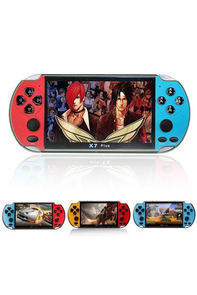 FOXMAG24 GamePlayer FOXMAG24® X7 Plus Console, 8 GB, 1000 pre-installed games...