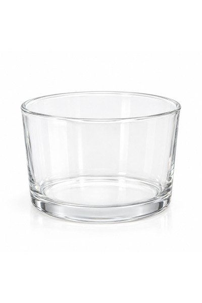 MumvemuM Oval Transparent Glass Cup - Suitable for Filling