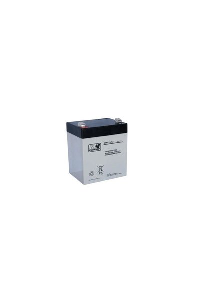 MW Power Stationary battery MWS 12V 5 Ah vrla agm