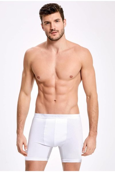 İLKE İÇ GİYİM Men's Lycra Long Boxers