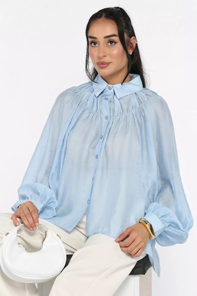 TOZLU Gülseli Women's Oversize Shirt