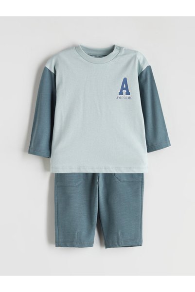 LC Waikiki Quality Parts from Çelebi Store Zero Roba Yaka Baby Boy T-Shirt an...