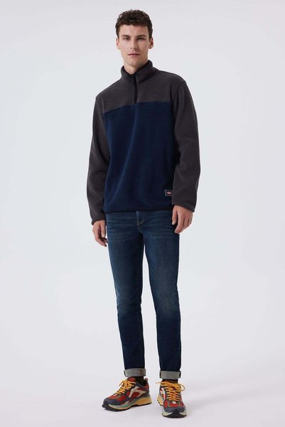 Lee Cooper Pantaloni din denim pentru bărbați, croială skinny, talie normală ...