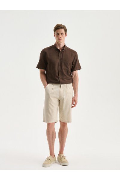 LC Waikiki Rmz Clothing Difference Regular Fit Armored Men's Shorts