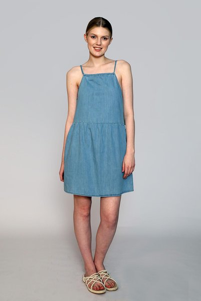 Lee Cooper Rochie din denim pentru femei Mardy, 100% bumbac