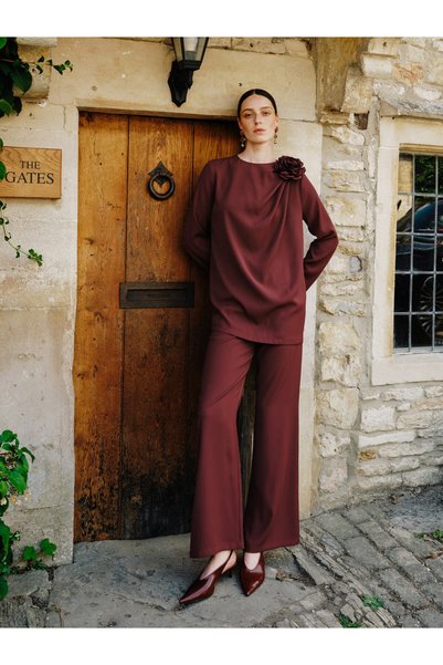 LC Waikiki Quality Pieces from Çelebi Store Wide Leg Women's Pants