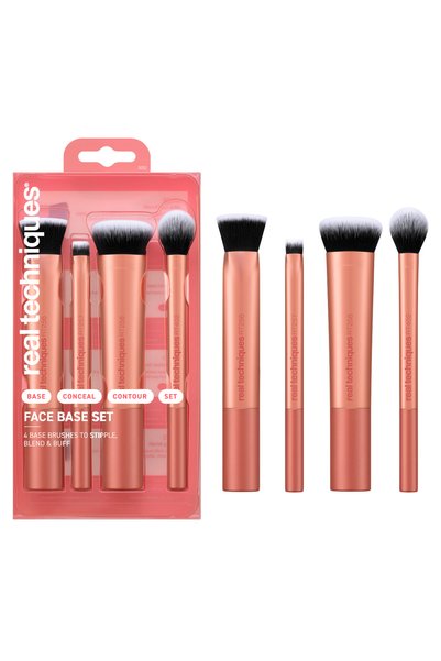 Real Techniques 4-Piece Face Base Brush Set