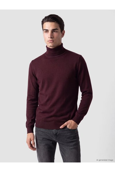 LC Waikiki I Fisherman Roba Collar Men's Knitwear Sweater from Freezen Store