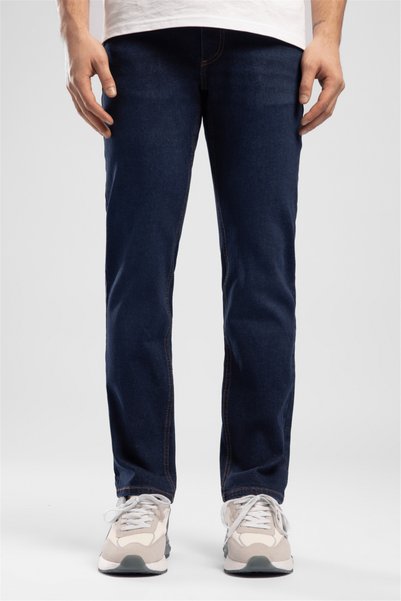Lee Cooper Marco Normal Normal Kesim Düz Paça Mavi Erkek Jean Pantolon