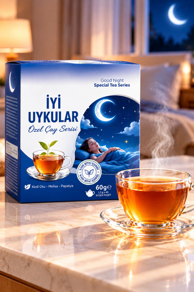 Ordovital İyi Uykular Çayı | Rahat Ve Sakin Derin Gece Uykusu İçin Çay 40'lı ...