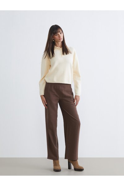 LC Waikiki Trendy Picks from Kübra Butik: Women's Wide-Leg Pants with a Draws...