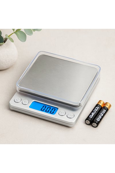 Eco Lounge Mini Hassas Tartı 3000g/0.01g (Şeffaf Kapak, Pilli)