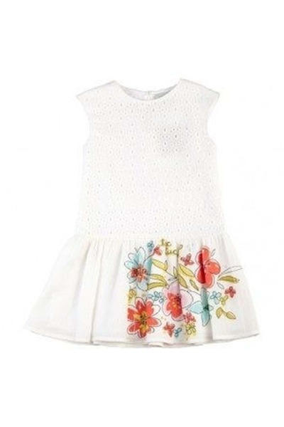 Karamela Cream Girl's Dress Age 10