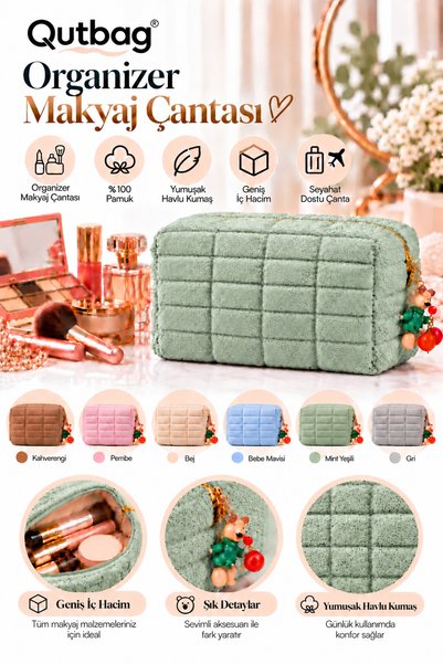 Generic Brand Make-Up - Personal Care - Makeup Accessories - Towel Makeup Bag...