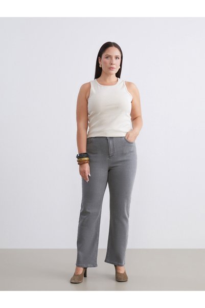 LC Waikiki Trendy Picks from Kübra Butik: Plus-Size Wide-Leg Women's Jeans