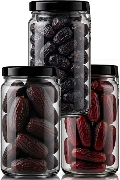 Zencefil Organik 3'lü Gurme Hurmalar Acve Hurma Medine Hurması Kudüs Hurması 3x660cc. Bi Kavanoz Jumbo Seçme Hurmalar