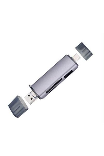 HEARTZ ÇOK FONKSİYONLU PD USB TYPE C SD TF HAFIZA KARTI HUB ÇEŞİTLERİ HER İHTİYACI GİDERECEK ÇEŞİT M