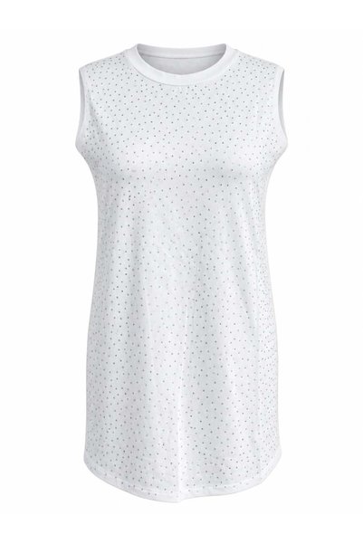 Moodbasic SERPME TAŞLI SIFIR KOL TSHIRT