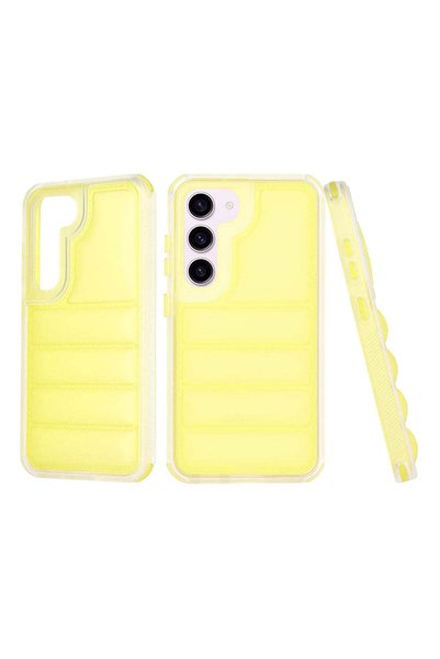Techsuit Husă pentru Samsung Galaxy S23, Wave Shield, galben - galben