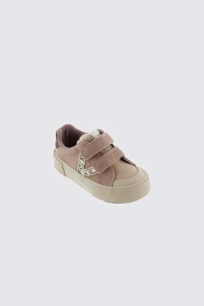 Panço Victoria Girls' Powder-Colored Shoes