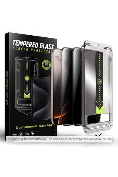 Techsuit Folie de protecție pentru iPhone 18 Pro, TitanGlass FullCover, Anti-...