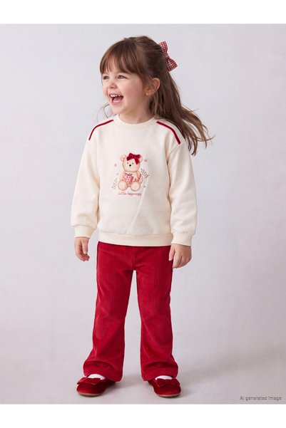 LC Waikiki Timeless Clothing & Timeless Choices Printed Baby Girl Set
