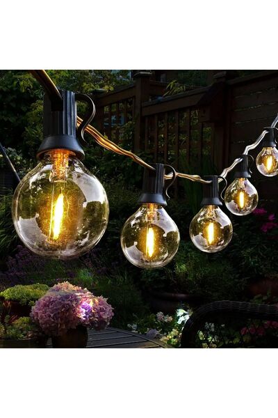 More Ghirlandă cu lumină albă caldă, 7.5m, 25 becuri