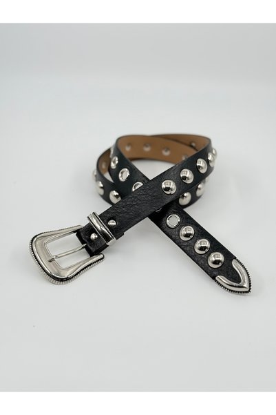 Pantastic Jeans 3 cm cu cataramă argintie
