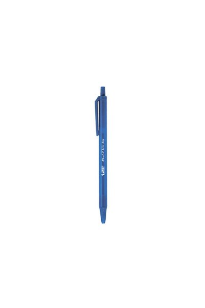 Bic Химикалка за еднократна употреба, синя, кръгла, Stic Clic