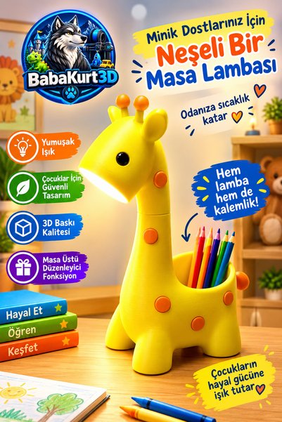 ZÜRAFA MASA LAMBASI