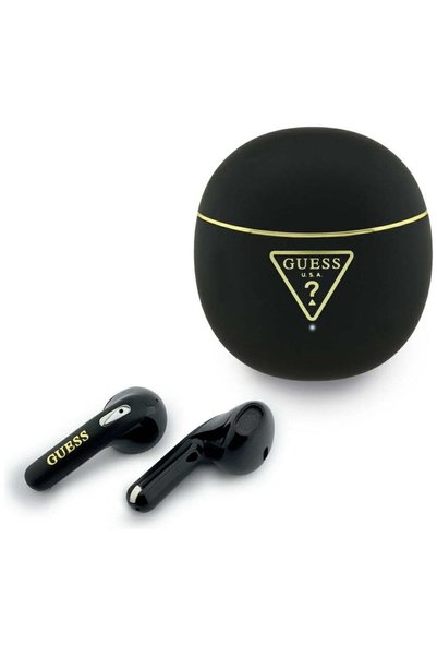 Guess Căști wireless cu imprimeu (GUTWSA15HETK), intraauriculare, Bluetooth, ...