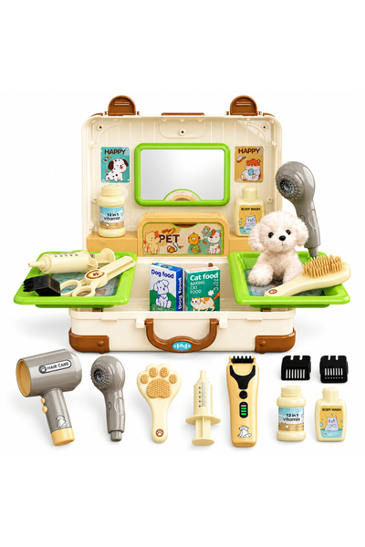 Malvys Σετ παιχνιδιών Pet Shop Malvys, κατάστημα ζωάκια με φιγούρες και αξεσο...