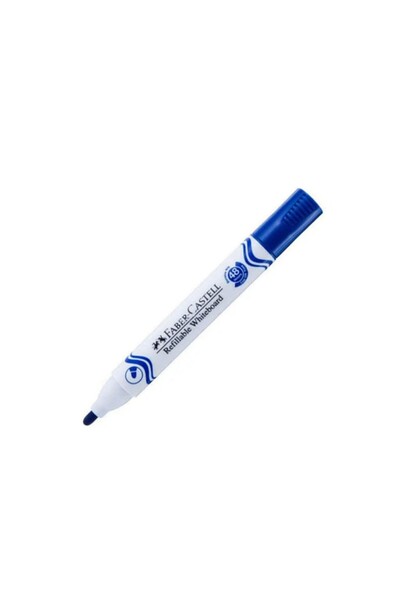 Faber Castell Marker albăstru pentru tablă albă W20 FABER-CASTELL