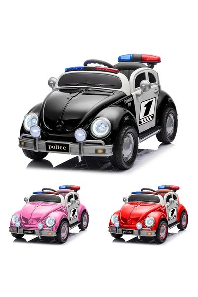 China Mașină de poliție cu baterie, 2 motoare, 12V