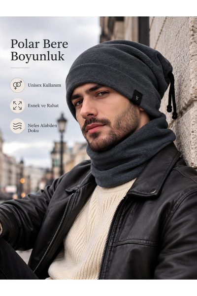 Algitsin O L A Unisex+Polar+Bere+Soğuk geçirmez+Şık tasarım+Ekstra kalite