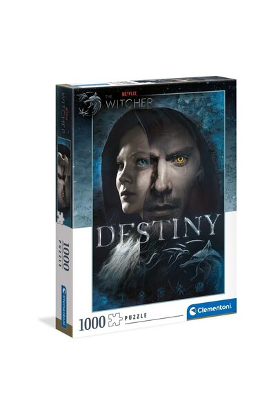CLEMENTONI Puzzle - The Witcher, Destin, 1000 de piese