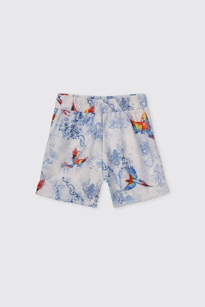 Panço Girls' Patterned Shorts