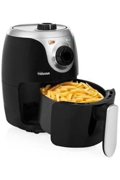 Tristar FR-6980 Air Fryer, 2 Liters Capacity, 1000 W Power, Oil-Free, Manual ...