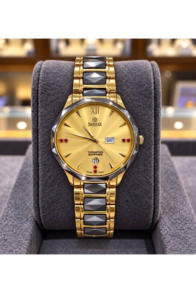 SWİSTAR Luxury men's watch, swiss brand, japanese movement, solid color that ...