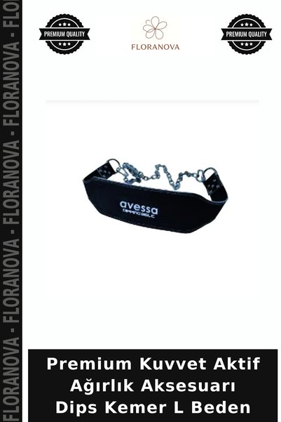 Generic Brand Premium Kuvvet Active Weight Accessory Dips Belt, Size L
