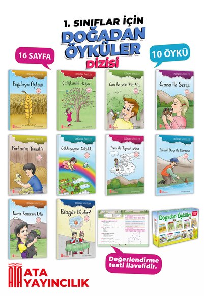 Ata Yayıncılık Doğadan Öyküler Dizisi ( 1 ve 2. Sınıflar)