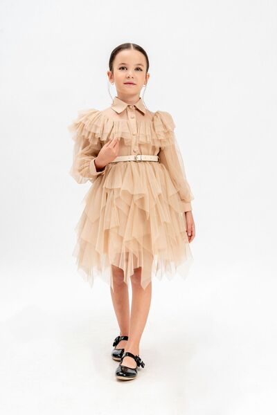 Gocoland Costum Wednesday Rochie cu mâneci lungi