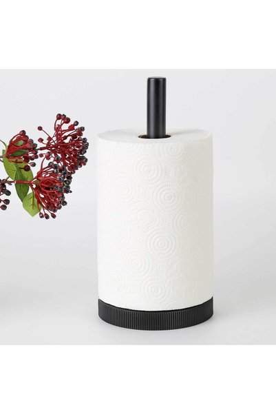 Selim Lydia Paper Towel Holder Black