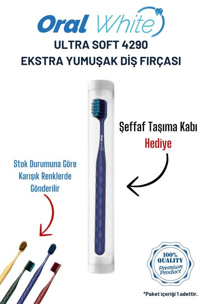 Oral White Ultra Soft 4290 Hassas Diş Fırçası