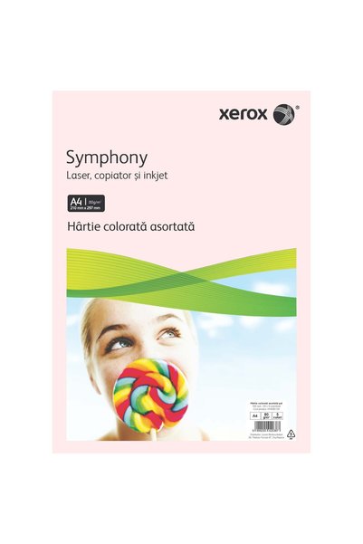 Xerox Hârtie copiator A4 asortată PAL 80 g 20x5 culori 100 coli/reamă